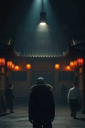 《半醒之城》竖版封面，凌晨空荡的立交桥车流灯轨